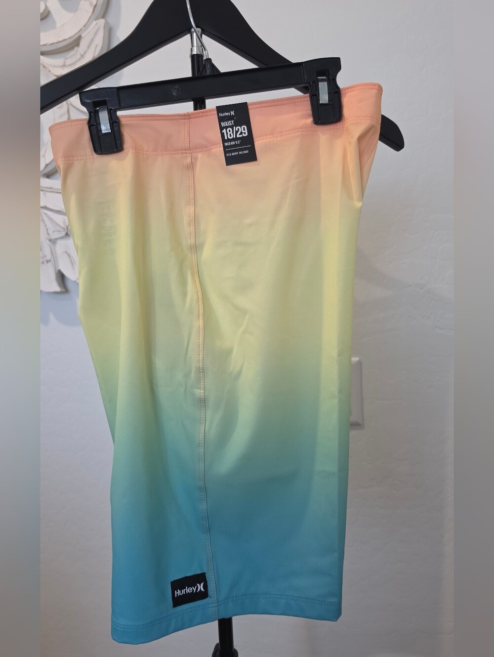 Hurley Boys Ombre Swim Shorts - Orange to Blue Sizes 10 16 18 - Picture 2 of 10